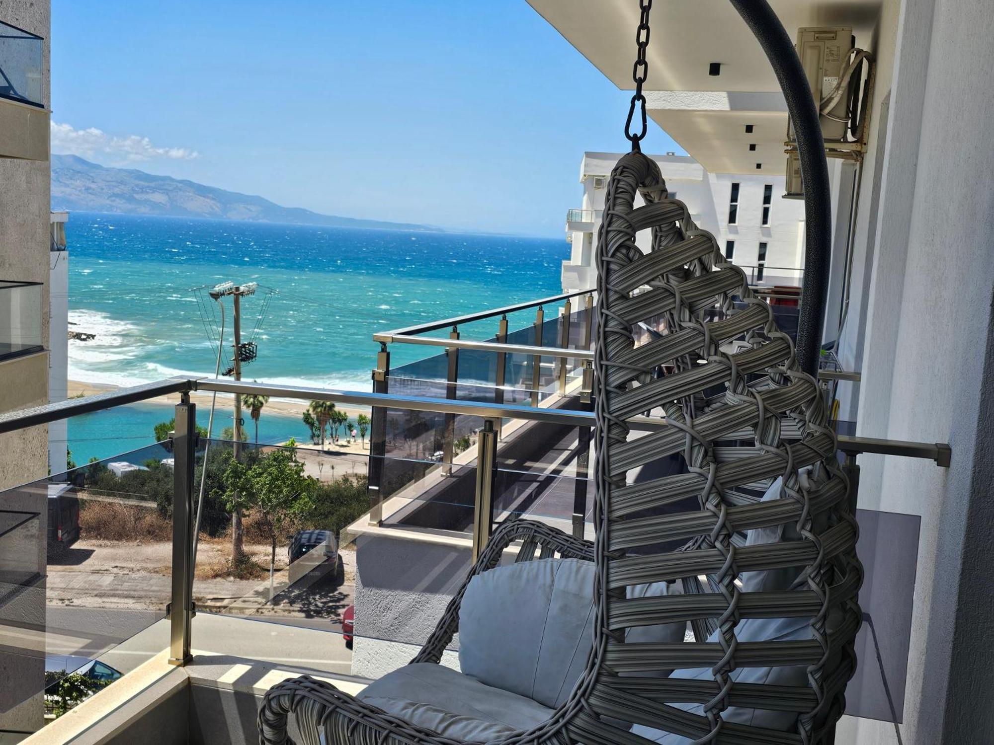 Jusal Sea View Apartment Sarande Exterior photo